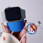 استند سیلیکونی کابل اپل واچ فانتزی / stand apple watch (کد my0467) - تصویر 2