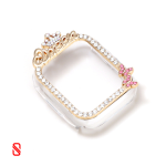 محافظ دور صفحه اپل واچ نگین دار طرح کویین / Queen apple watch (کد my0472) - تصویر 2