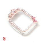 محافظ دور صفحه اپل واچ نگین دار طرح کویین / Queen apple watch (کد my0472) - تصویر 3