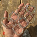 محافظ دور صفحه اپل واچ نگین دار طرح کویین / Queen apple watch (کد my0472) - تصویر 4
