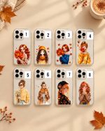 قاب گوشی موبایل کالکشن پاییزی شفاف سفارشی اختصاصی | Autumn collection (کد ch293)
