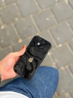 قاب گوشی موبایل آیفون مخملی شید موج بلک / shid black (کد my0445) - Image 3