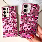 قاب گوشی موبایل پاپیون صورتی / bow tie pink (کد my0474) - تصویر 3