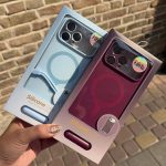 قاب گوشی موبایل سیلیکون پلاس همراه با محافظ لنز و آویز/ silicon plus (کد my0522)
