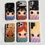 قاب گوشی موبایل دختران زیبا سفارشی هولوگرامی0652 / Cozy Dolls  (کد CH295)