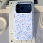 قاب گوشی موبایل پیکا گلهای آبی/ Pica Blue Floral(کد my0513) - تصویر 2
