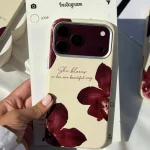 قاب گوشی موبایل ماسامی ارکیده برگندی /Masa Orchid Burgundy(کد my0481) - تصویر 3