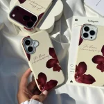 قاب گوشی موبایل ماسامی ارکیده برگندی /Masa Orchid Burgundy(کد my0481) - تصویر 2