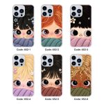 قاب گوشی موبایل دختران زیبا سفارشی هولوگرامی0652 / Cozy Dolls  (کد CH295) - تصویر 2